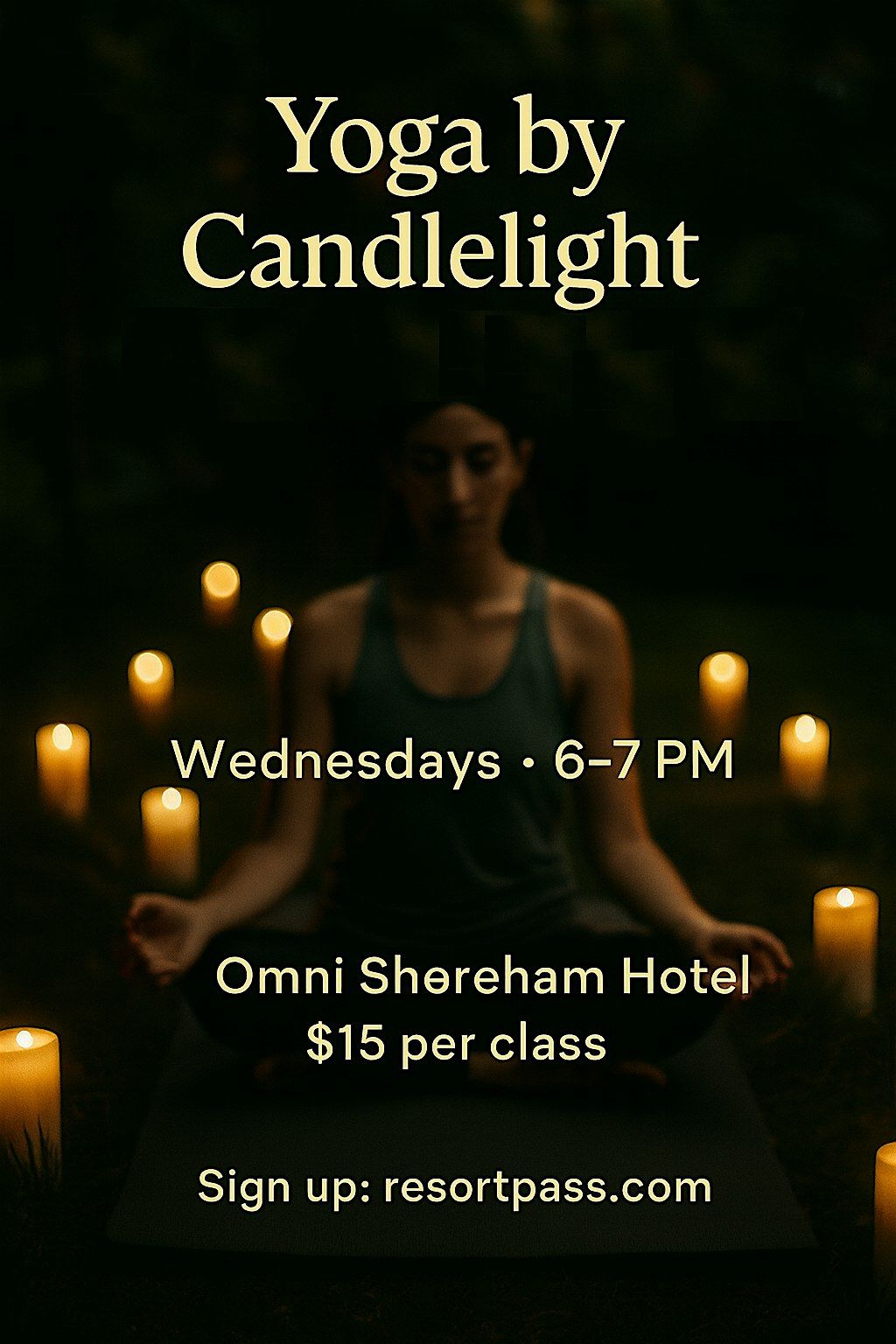 Restorative Yoga by Candlelight at the Omni Shoreham | Event in Washington | AllEvents