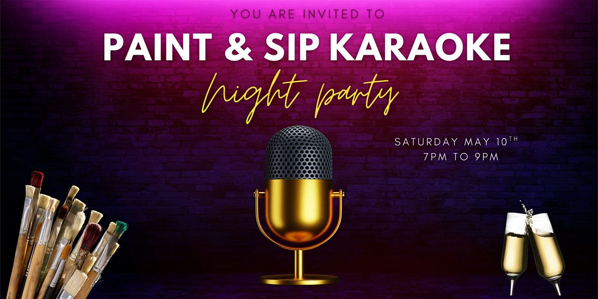 Paint & Sip Karaoke Night, 11 May | Event in Los Angeles | AllEvents