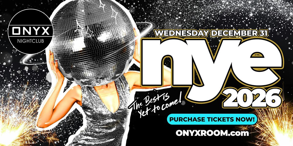 New Year's Eve 2026 at Onyx Nightclub, 31 December | Event in Onyx | AllEvents
