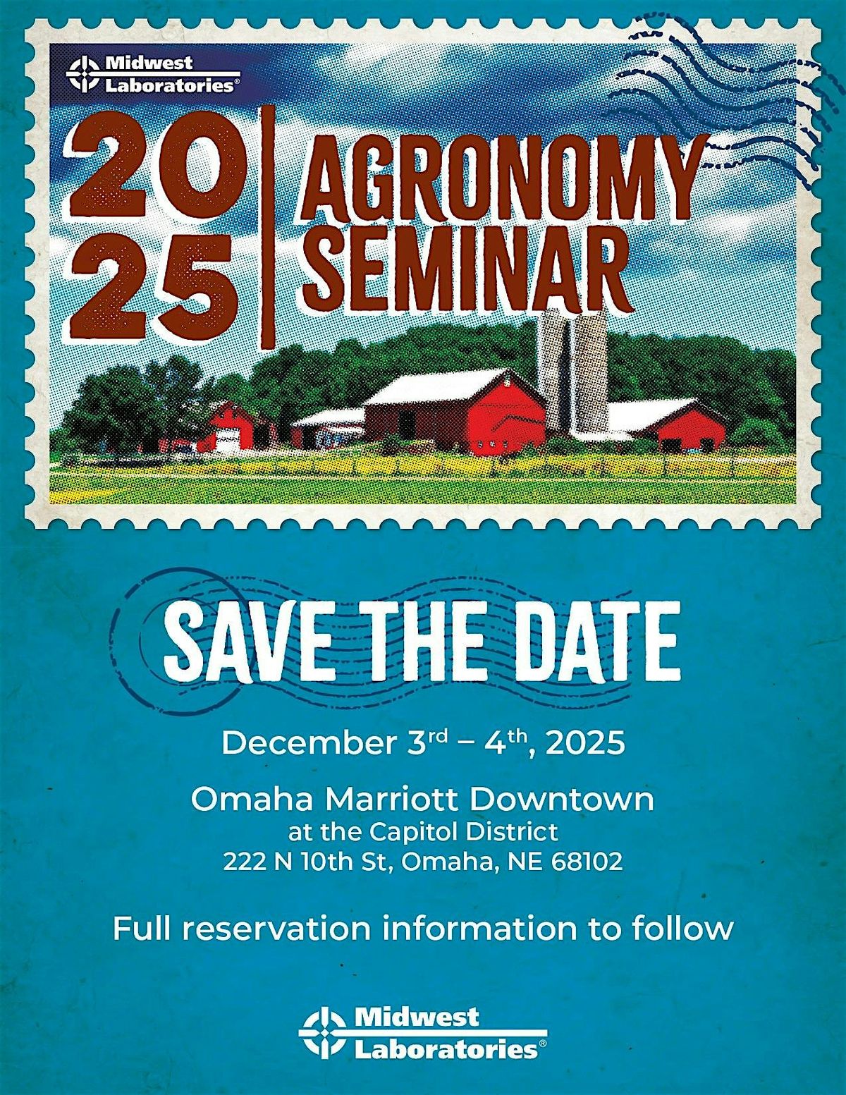 Midwest Labs 2025 Agronomy Seminar, 3 December | Event in Omaha | AllEvents