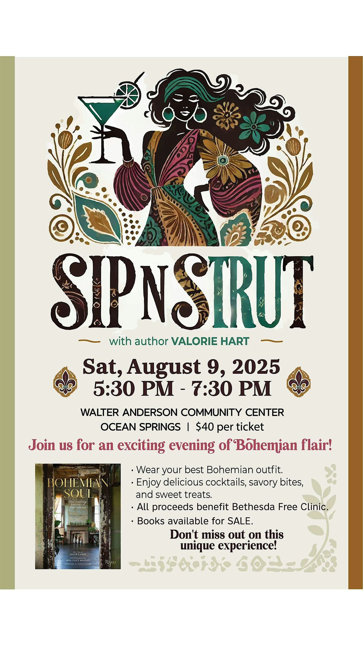 Sip N’Strut, 9 August | Event in Ocean Springs | AllEvents