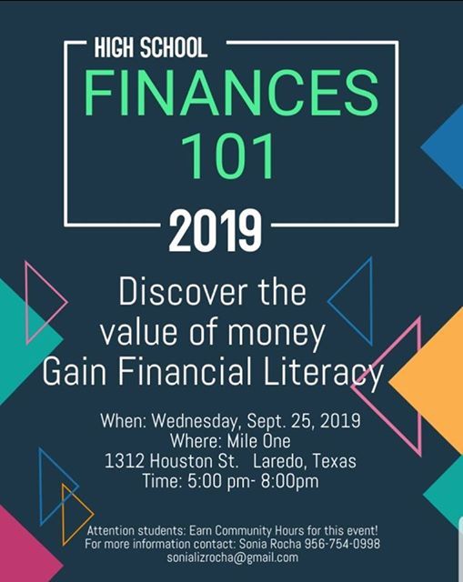 High School Finances 101 At Mileone Laredo
