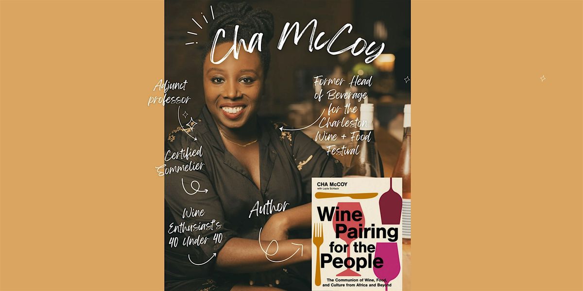 A Taste with Cha McCoy, 29 November | Event in Charlotte | AllEvents