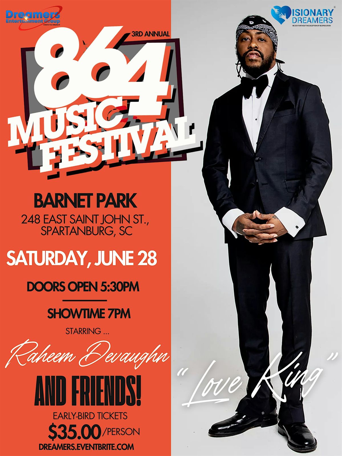 3RD ANNUAL 864 MUSIC FESTIVAL starring  RAHEEM DEVAUGHN & KEKE WYATT!, 28 June | Event in Spartanburg