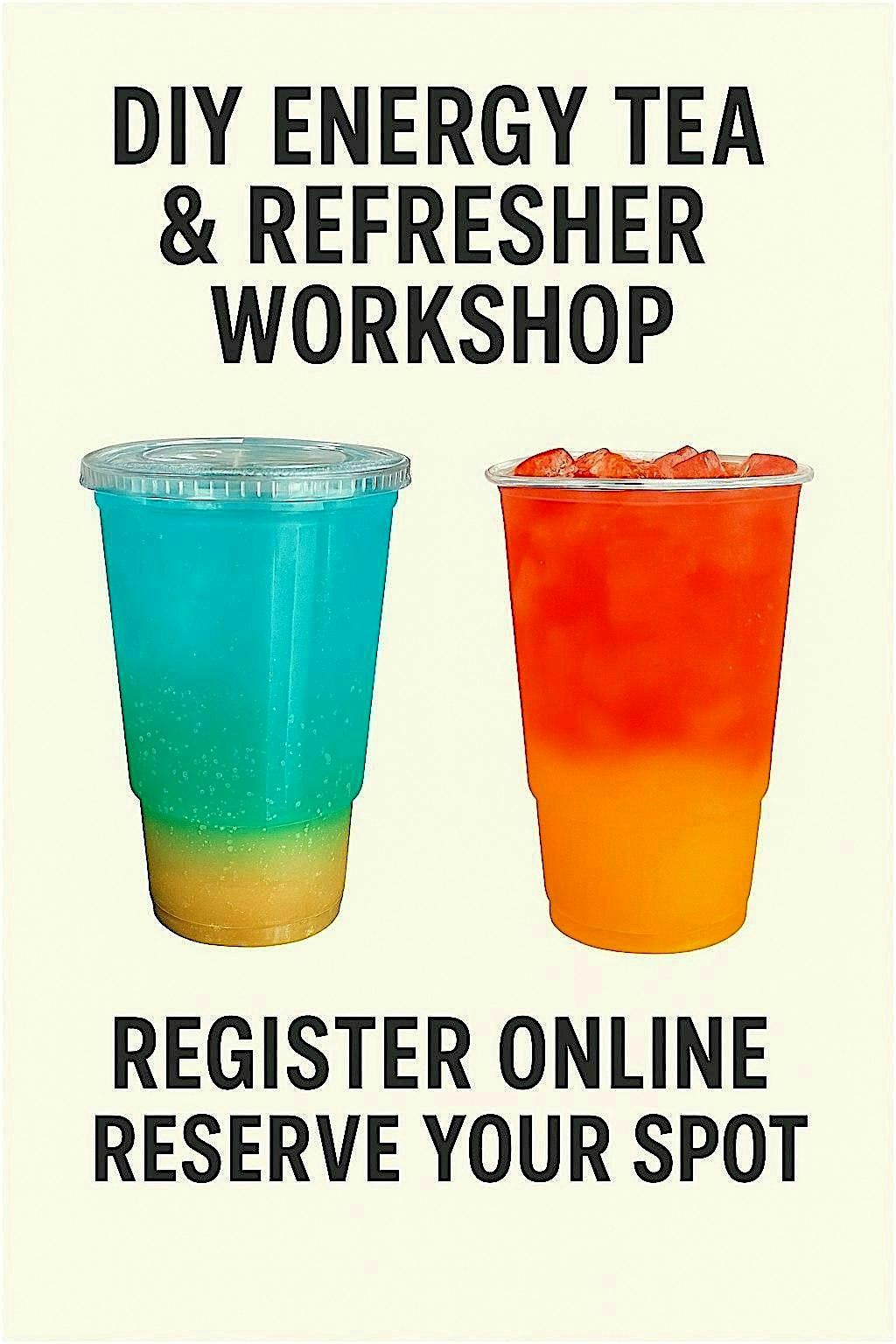 DIY Energy Tea & Refresher Workshop, 8 October | Event in Linthicum Heights | AllEvents