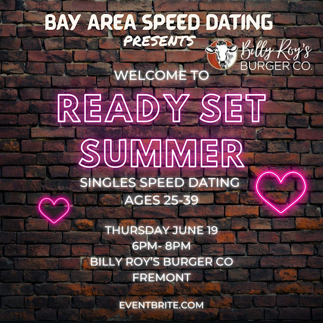 Ready Set Summer Speed Dating I Singles Ages 25-39, 19 June | Event in Fremont | AllEvents