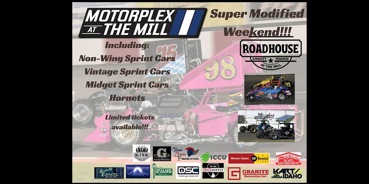 Super Modified Weekend @ Motorplex at the Mill, 31 July | Event in Emmett | AllEvents