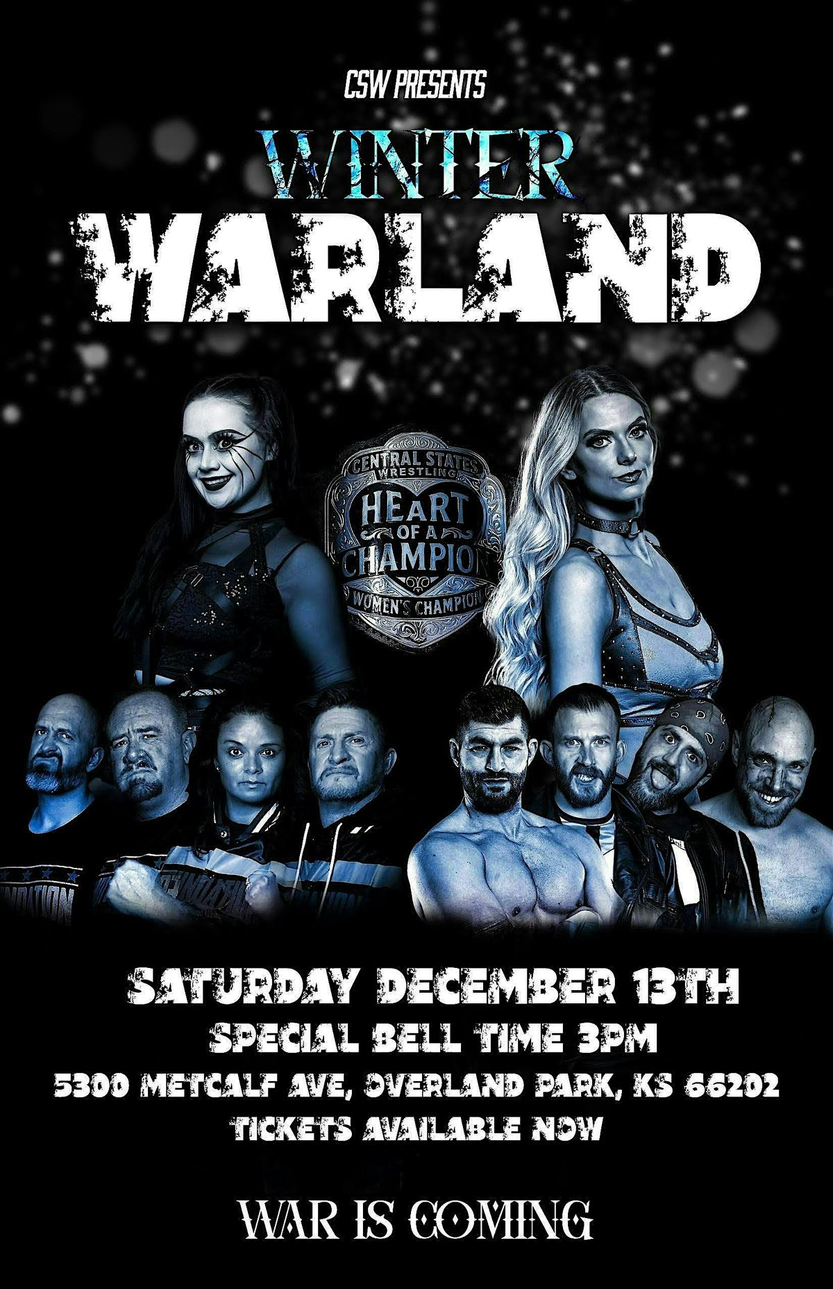 CSW Presents: Winter Warland, 13 December | Event in Shawnee Mission | AllEvents