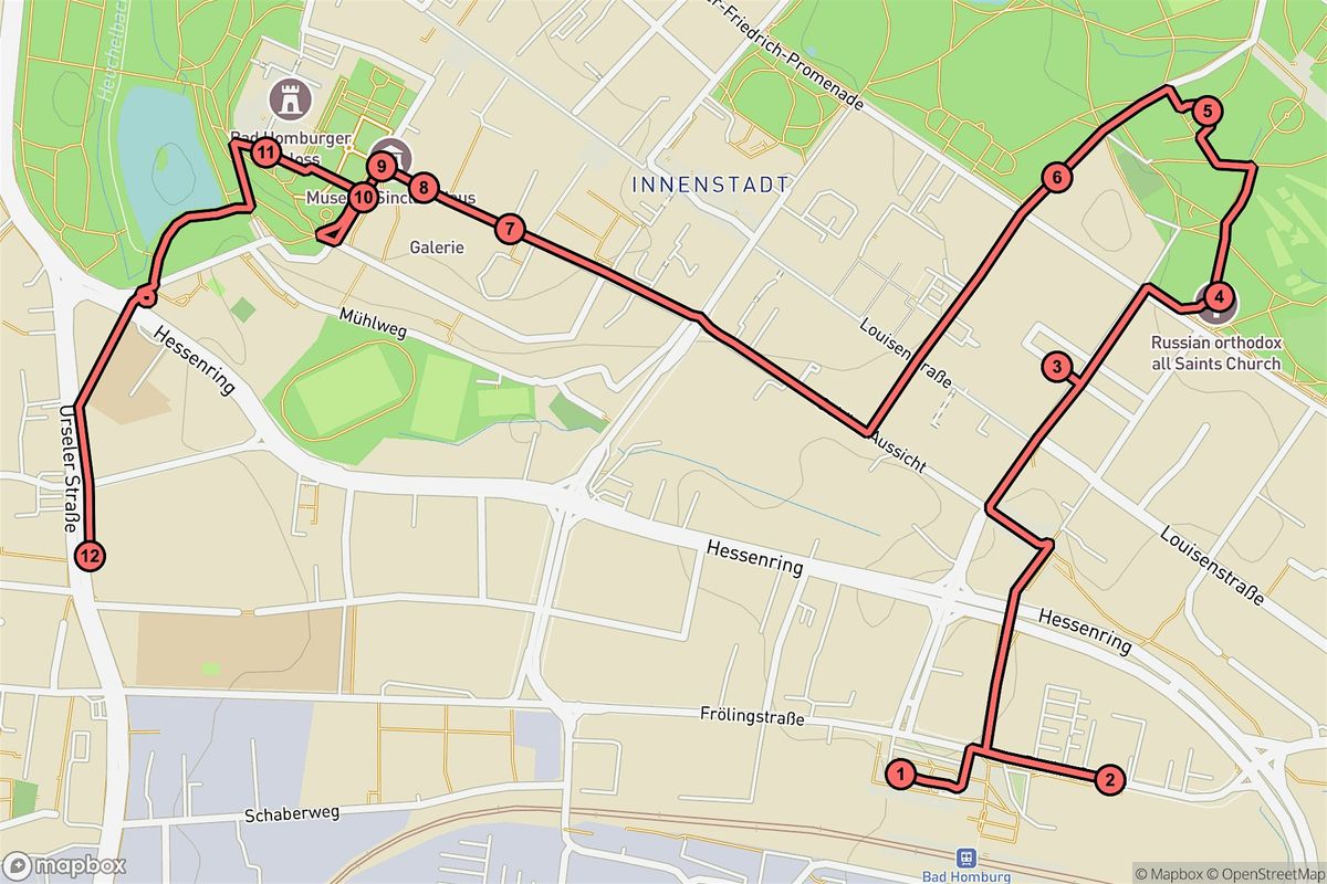 Bad Homburg vor der Höhe Audio Tour: Palaces, Chapels & Hidden Passages | Event in Bad Homburg | AllEvents