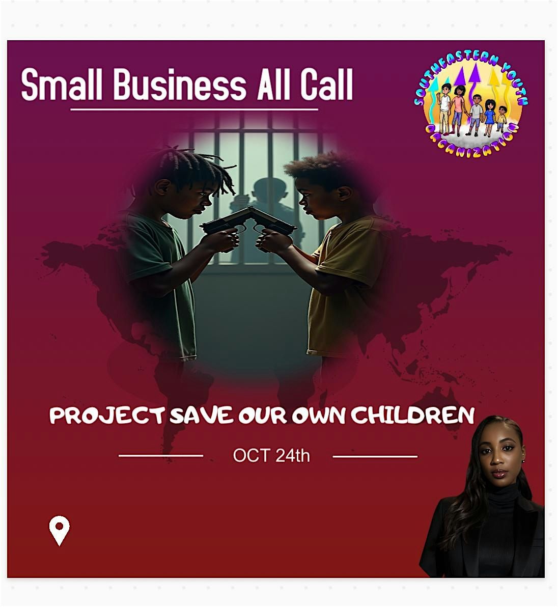 Project Save Our Own Children, 24 October | Event in Augusta | AllEvents