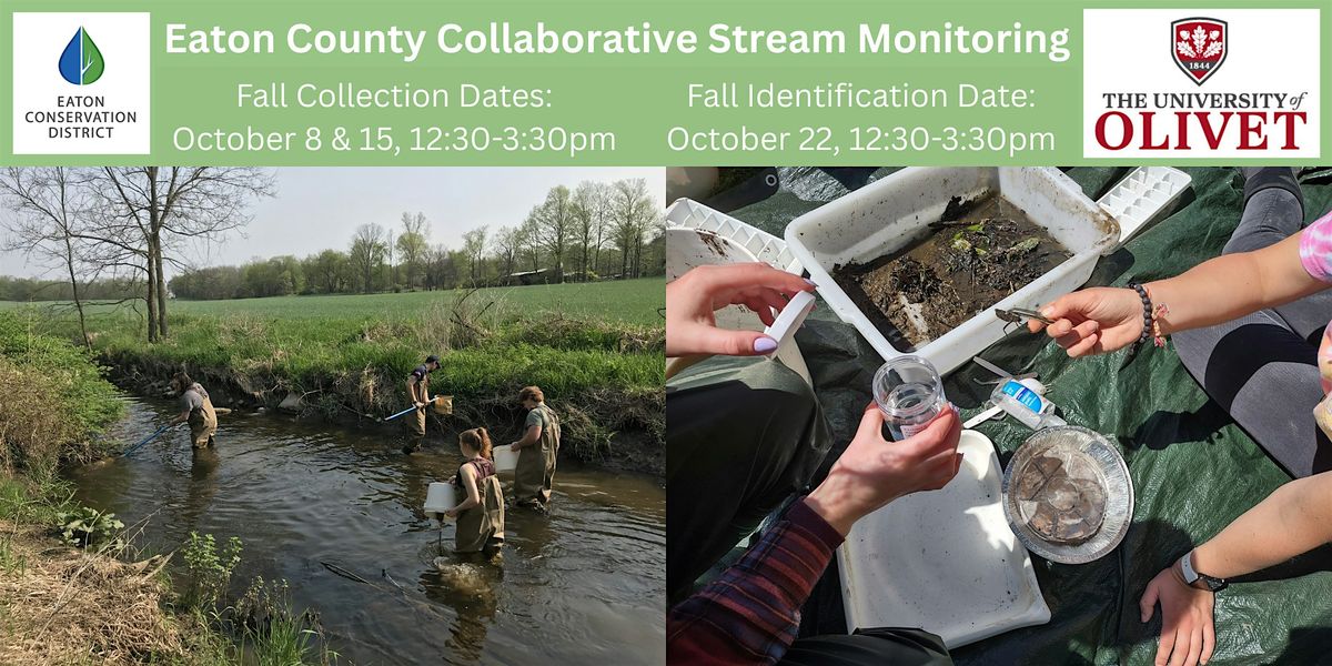 2025 Fall Stream Monitoring Collection Day 1, 8 October | Event in Olivet | AllEvents