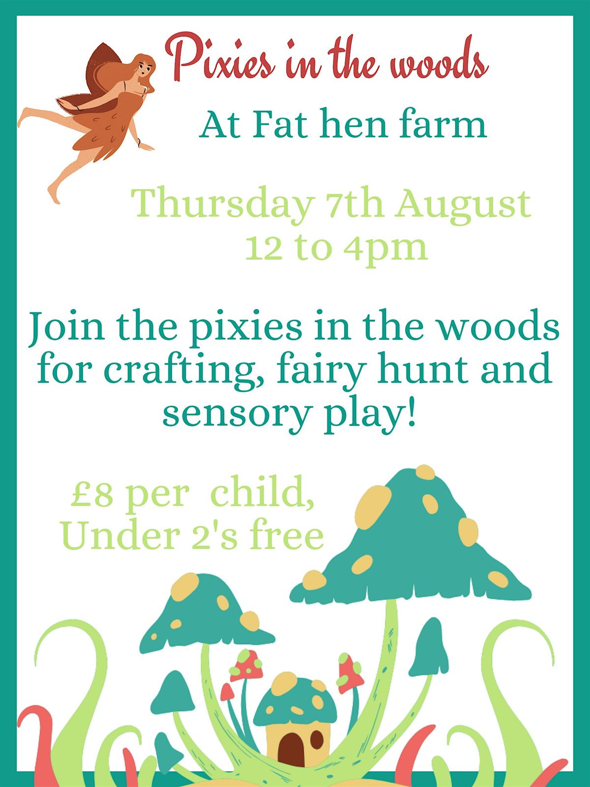 Pixies In The Woods, 7 August | Event in Great Gransden | AllEvents