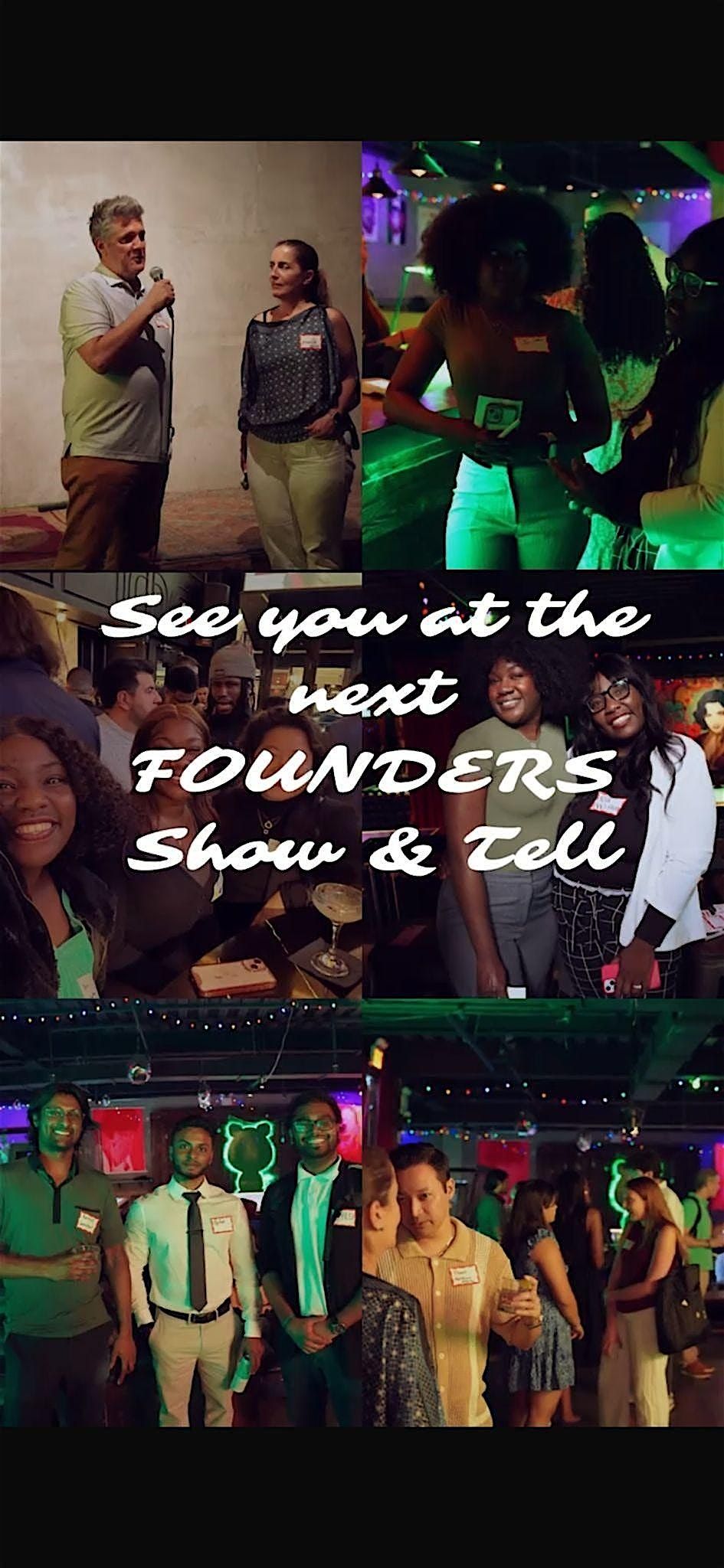 Founders Show & Tell: Real Connections. Real Value. Real Growth., 19 November | Event in New York | AllEvents