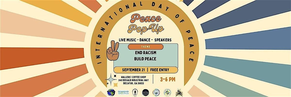 Peace Pop-Up: A Celebration for the UN International Day of Peace, 21 September | Event in Decatur | AllEvents