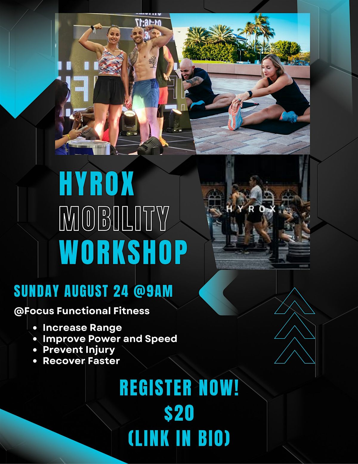 HYROX MOBILITY WORKSHOP, 24 August | Event in Boca Raton | AllEvents