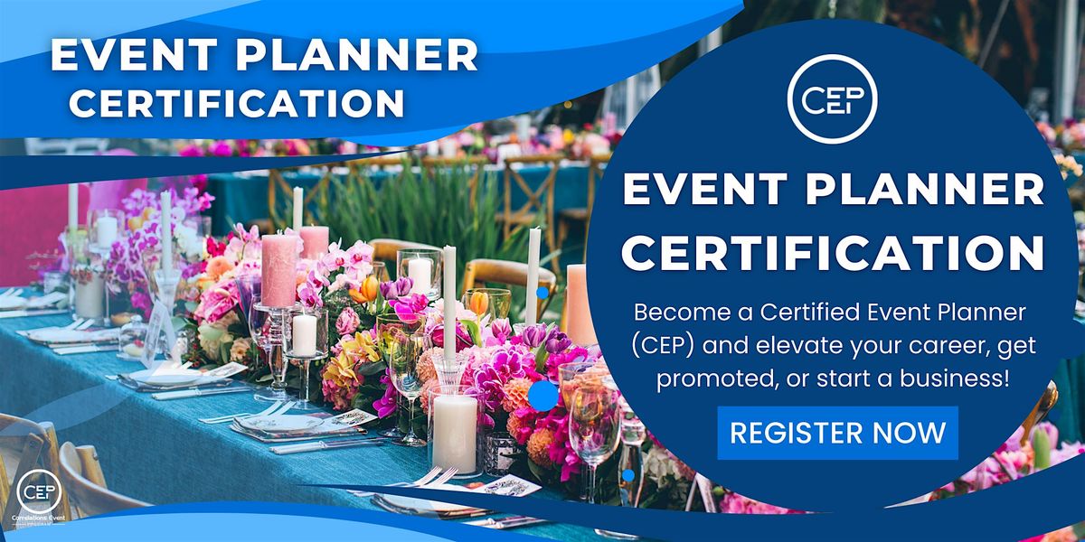 Event Planner Certification in San Francisco, 11 October | Event in Burlingame | AllEvents