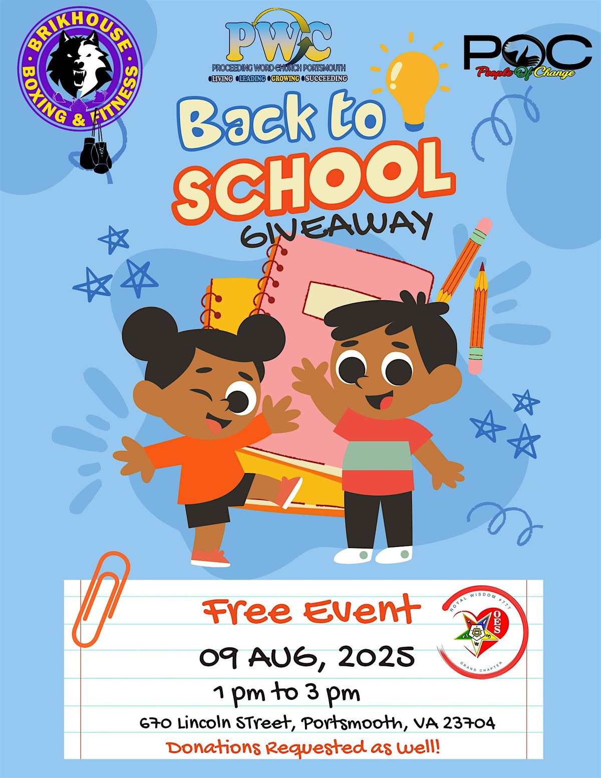Back To School Event, 9 August | Event in Portsmouth | AllEvents
