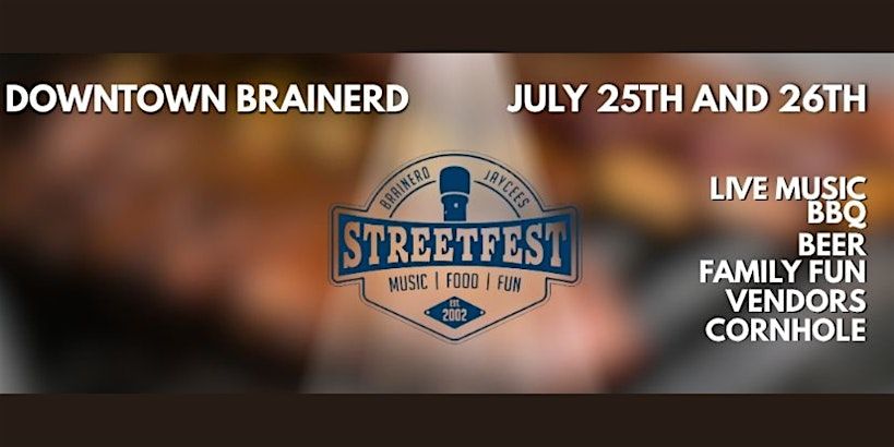 Brainerd Jaycees Street Fest 2025, 25 July | Event in Brainerd | AllEvents