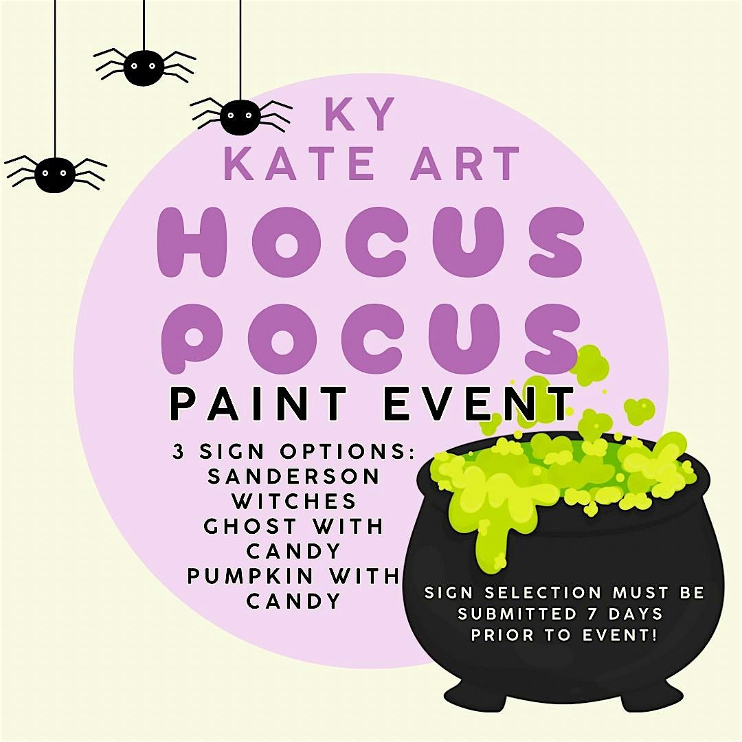 Hocus Pocus Paint Event, 21 September | Event in Simpsonville | AllEvents