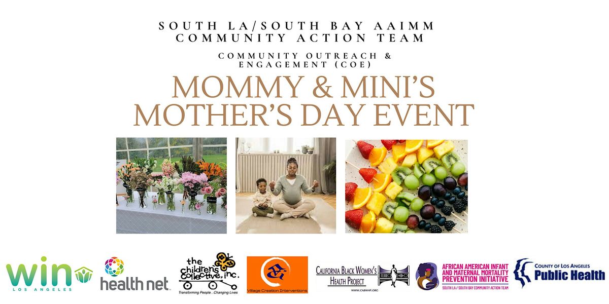 Mommy & Mini Mother's Day Social, 17 May | Event in Los Angeles | AllEvents
