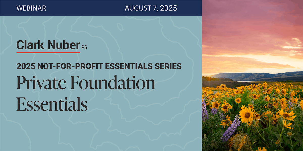 Private Foundation Essentials, 7 August | Online Event | AllEvents