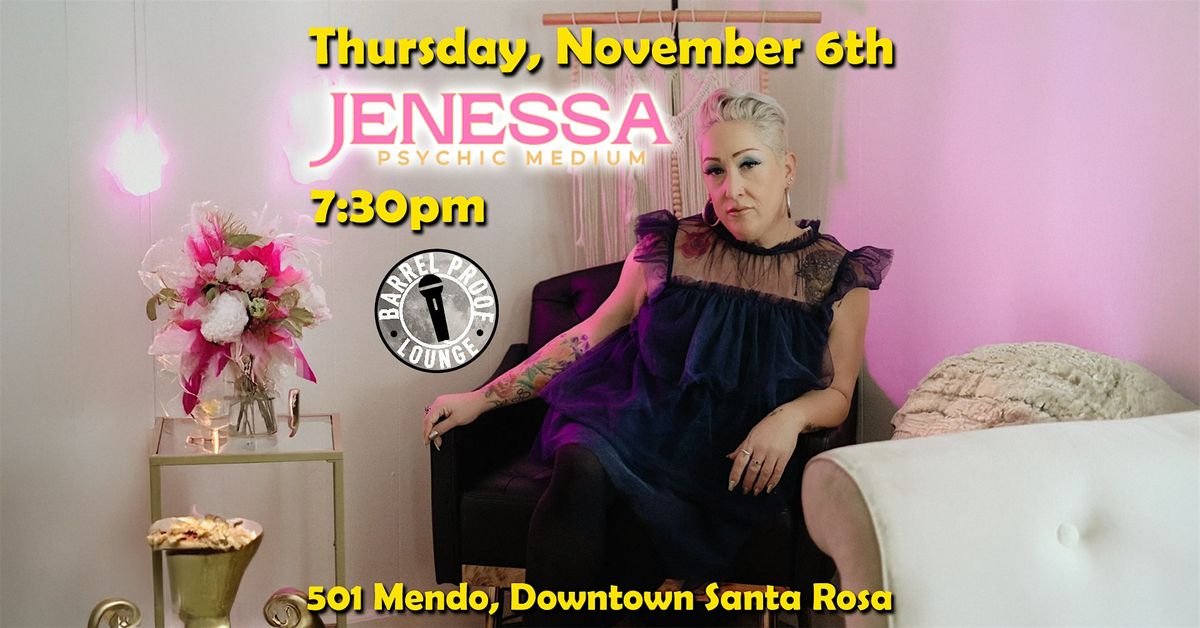 Messages from Beyond: Psychic Medium Jenessa in Santa Rosa, 6 November | Event in Santa Rosa | AllEvents