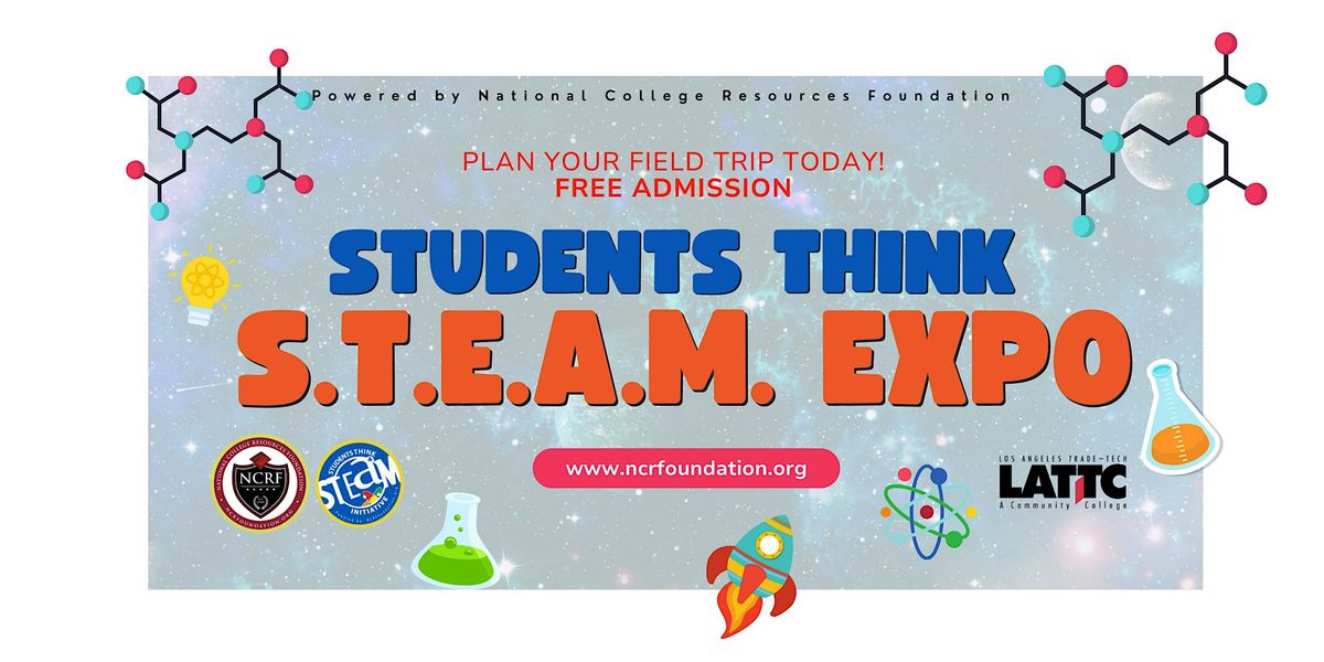 12th Annual Students Think STEAM Expo & E-Sports FREE, 10 October | Event in Los Angeles | AllEvents