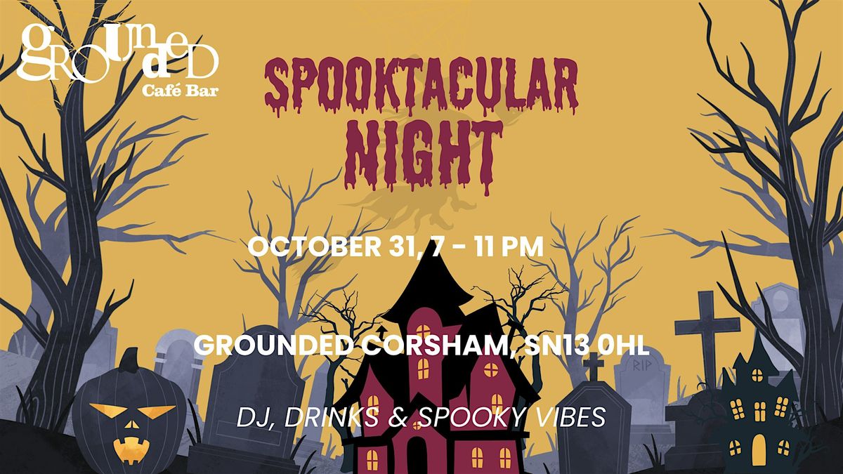 Halloween Party at Grounded, Corsham, 31 October | Event in Corsham | AllEvents