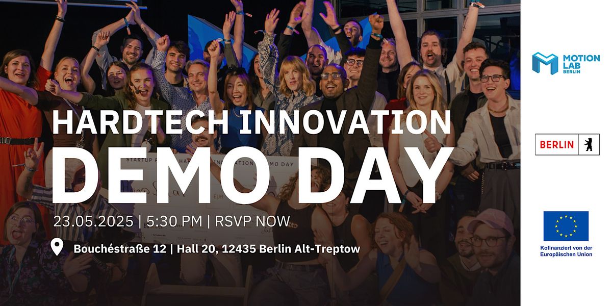 Hardtech Innovation Demo Day 2025, 23 May | Event in Berlin | AllEvents