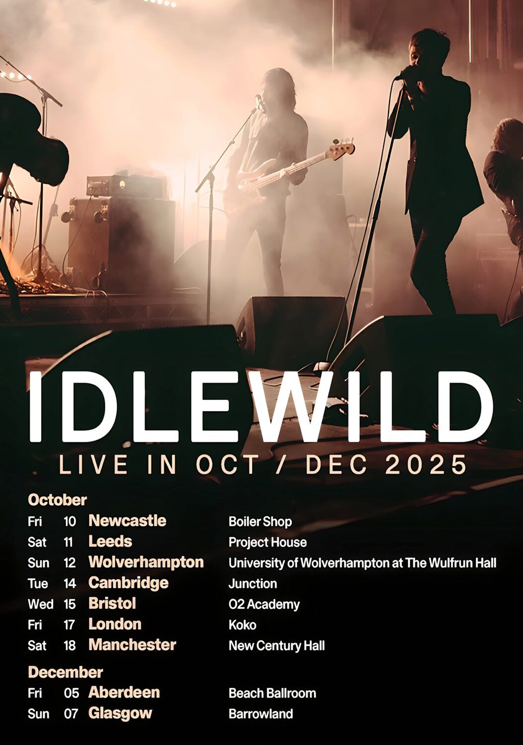 Idlewild Manchester Tickets, 18 October | Event in Manchester | AllEvents