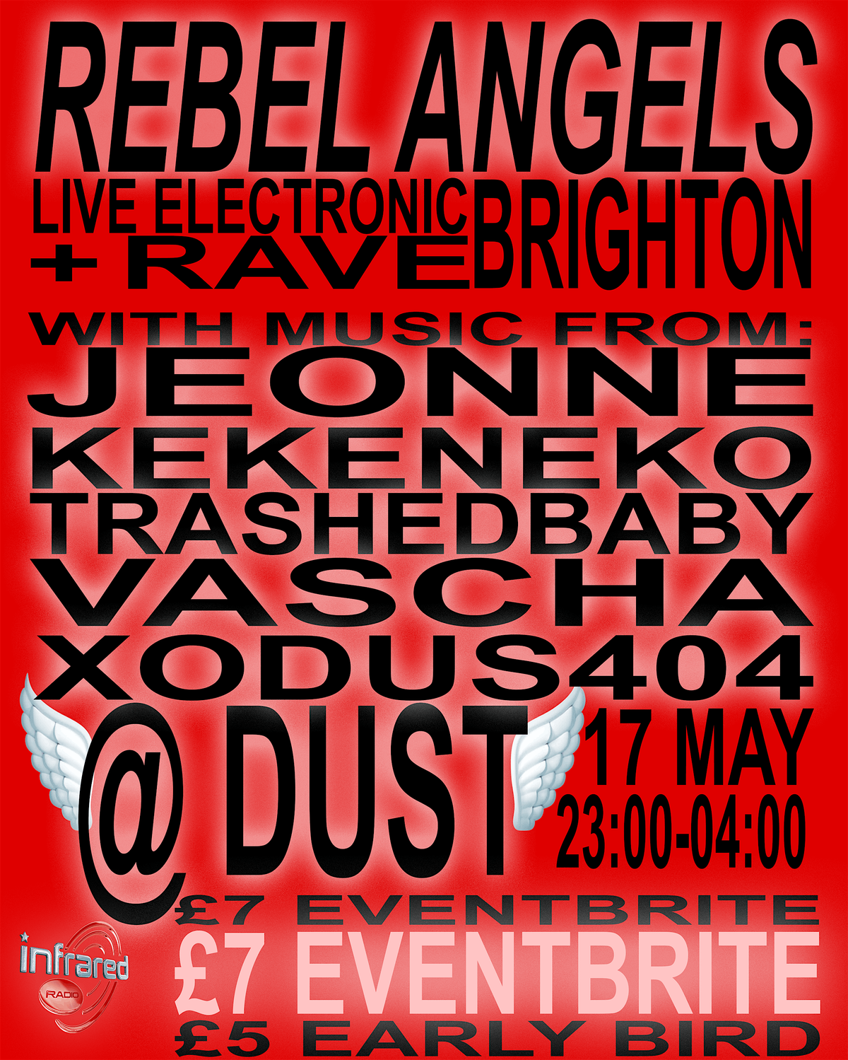 REBEL ANGELS - BRIGHTON, 17 May | Event in Brighton and Hove | AllEvents