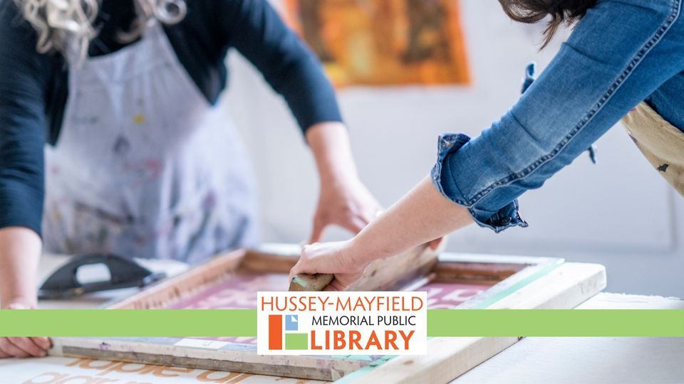 MakerStudio Easy Screen Printing Project Day, HusseyMayfield Public