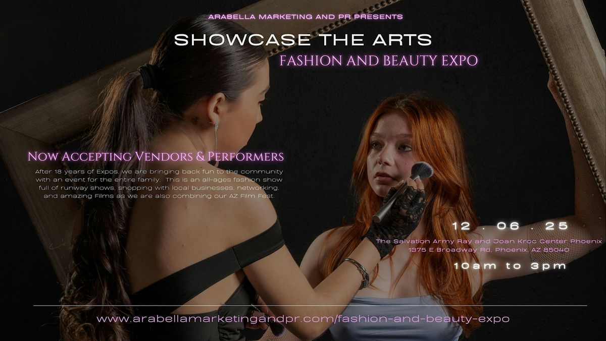 Showcase The Arts Fashion and Beauty Expo, 6 December | Event in Phoenix | AllEvents