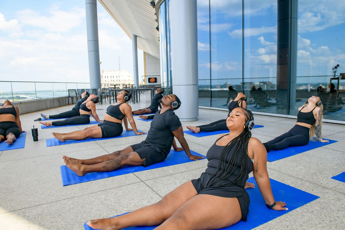 ELEVATED- Silent Rooftop Stretch, 24 August | Event in Detroit | AllEvents