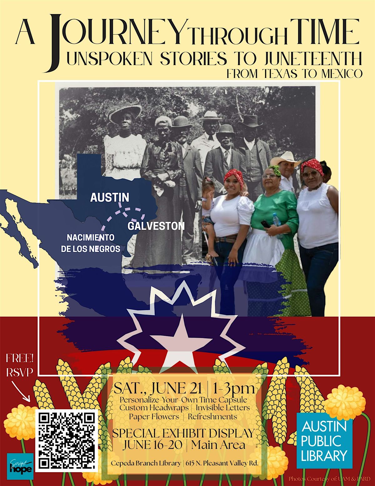 Journey Through Time: Untold Stories To Juneteenth from Texas to Mexico, 21 June | Event in Austin | AllEvents