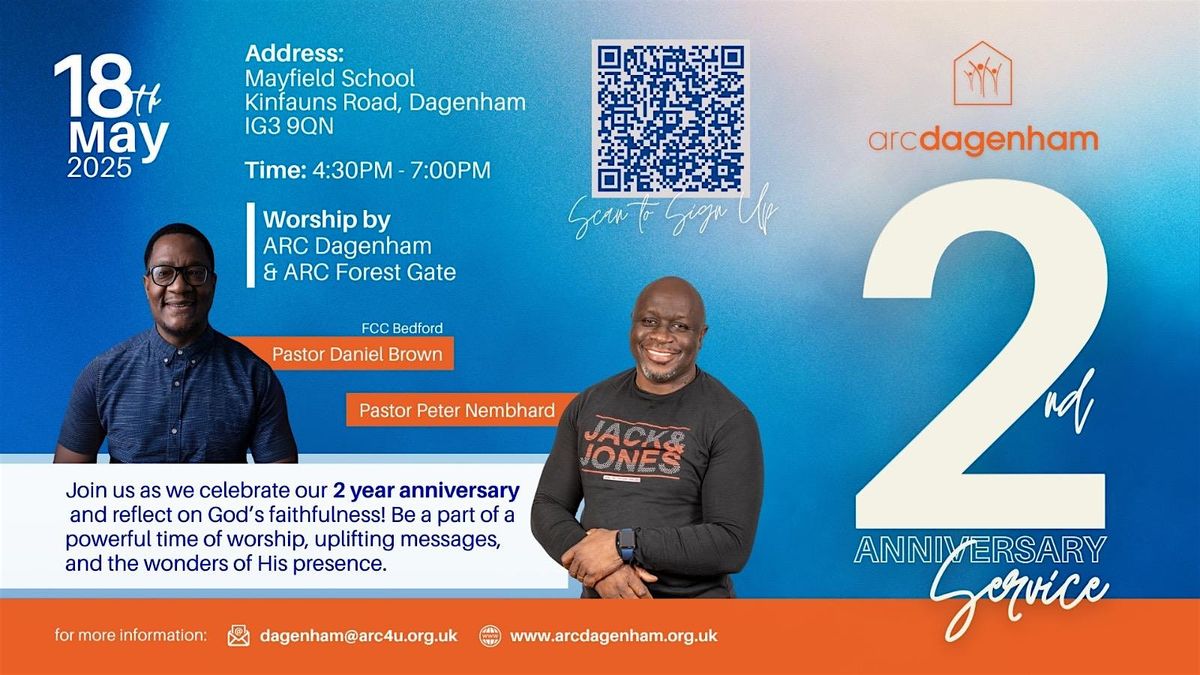 ARC Dagenham's 2nd Year Anniversary Celebration | Event in Dagenham | AllEvents