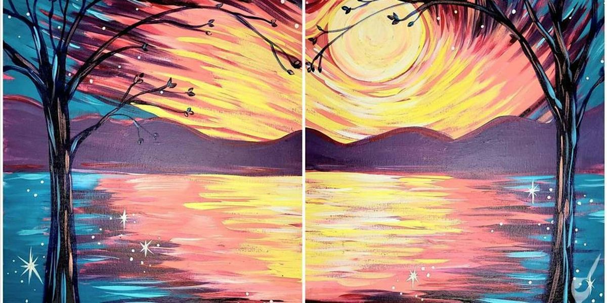 Sparkling Lake - Paint and Sip by Classpop!™, 2 July | Event in Houston | AllEvents