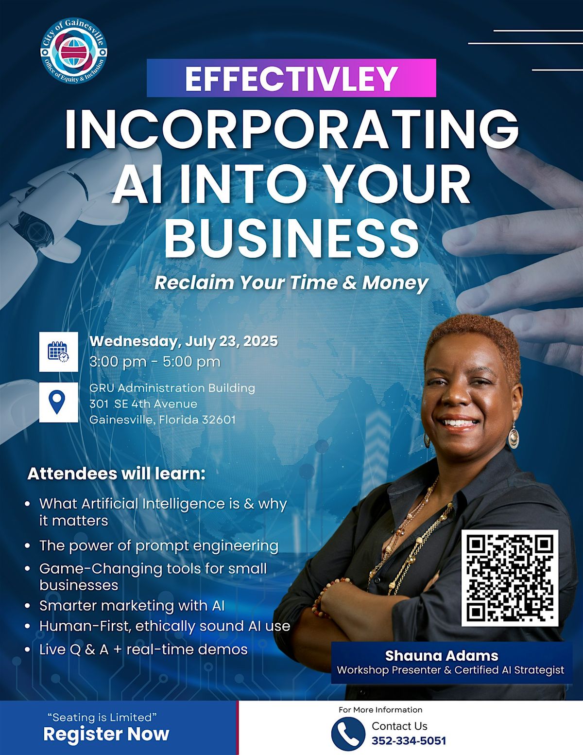 Effectively Incorporating AI Into Your Business, 23 July | Event in Gainesville | AllEvents