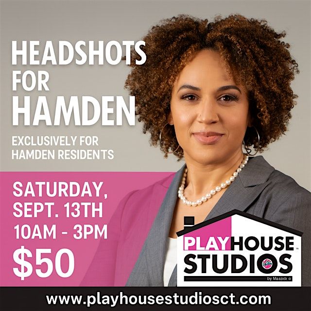 Headshots For Hamden, 13 September | Event in Hamden | AllEvents