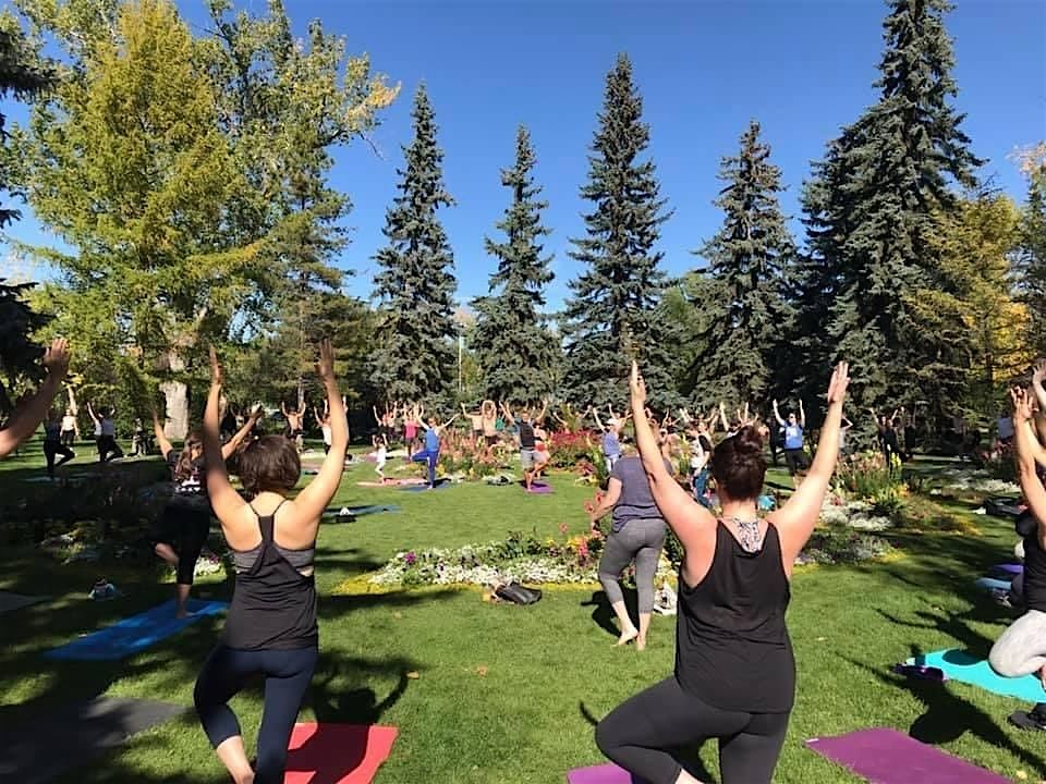 Outdoor Yoga Every Sunday 1pm in Stanley Park! FOR ALL! | Event in Calgary | AllEvents