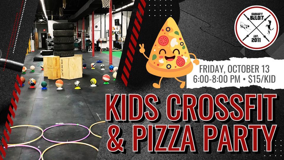 Kids CrossFit & Pizza Party, CrossFit Beloit, October 13 2023