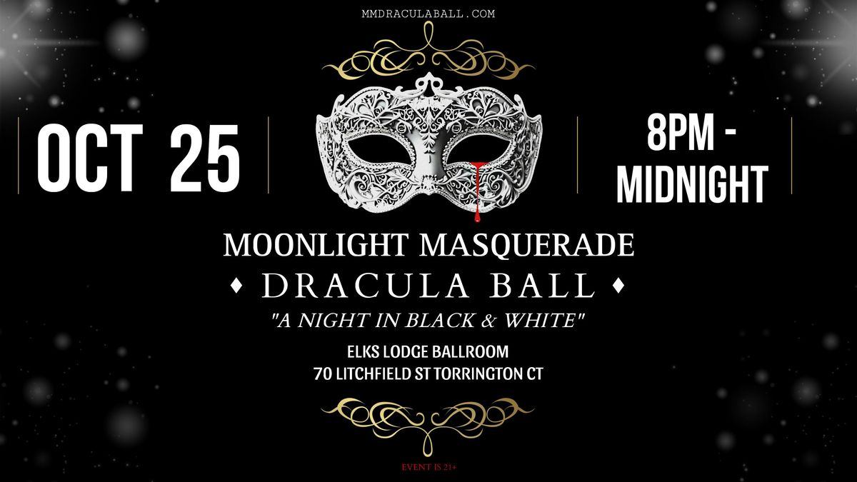 Moonlight Masquerade Dracula Ball, 25 October | Event in Torrington | AllEvents