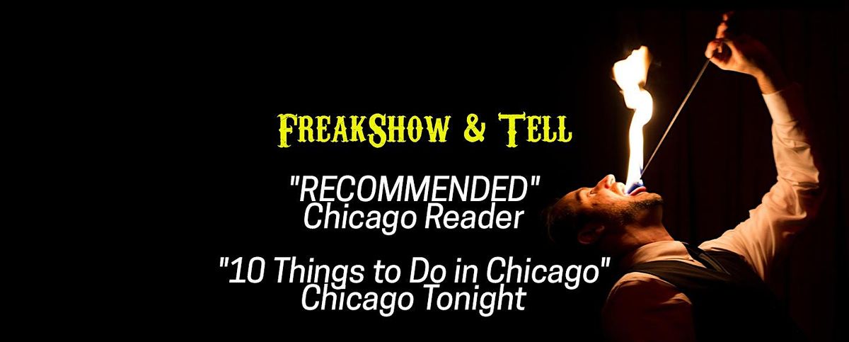 FreakShow & Tell LIVE in Chicago! | Event in Chicago | AllEvents