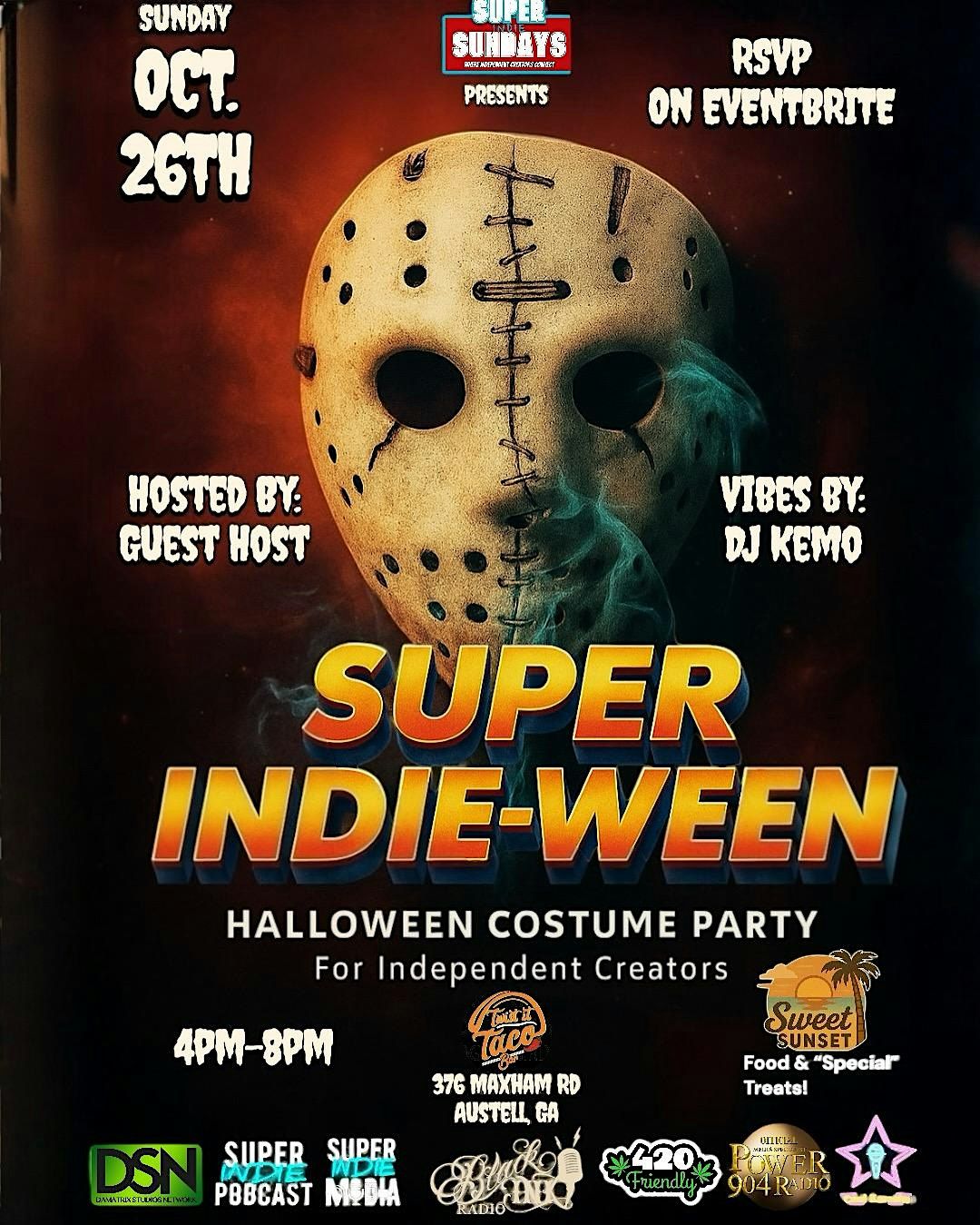 Super Indie-Ween, 26 October | Event in Austell | AllEvents