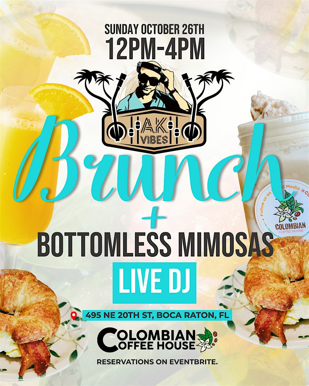 Sunday Brunch Party + Bottomless Mimosas, 26 October | Event in Boca Raton | AllEvents
