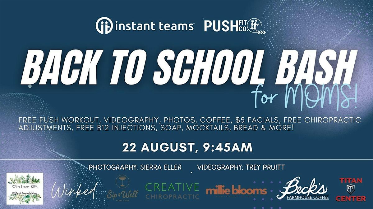 Back to School Bash, 22 August | Event in Clarksville | AllEvents