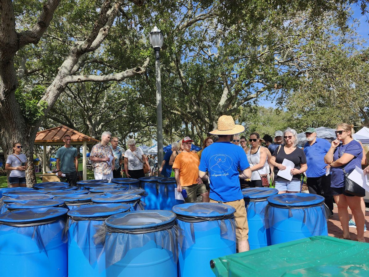 Rain Barrel Workshop at the Indian River Lagoon Day, 18 October | Event in Melbourne | AllEvents