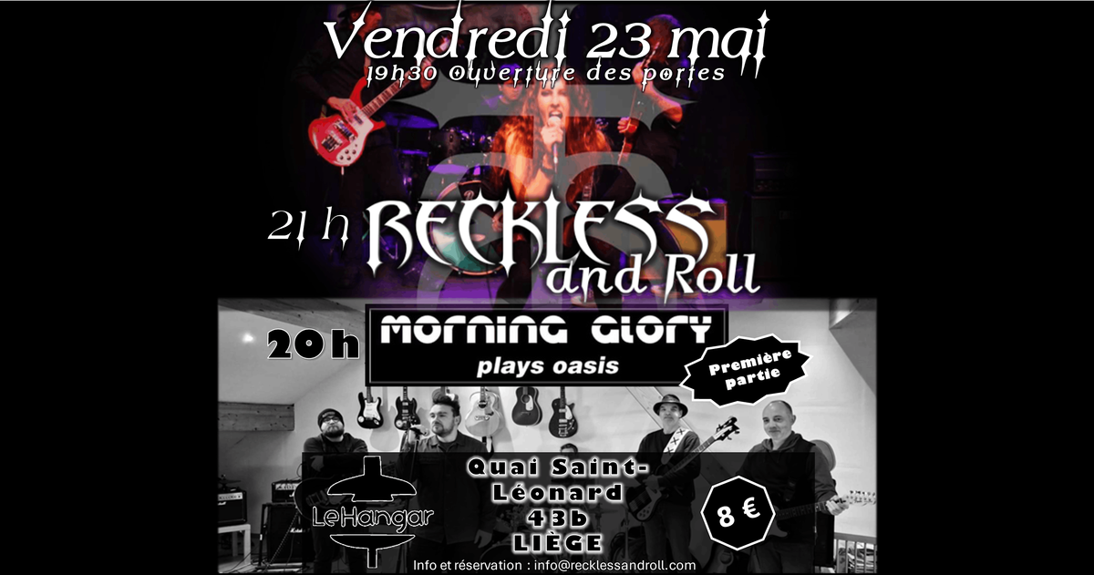 Morning Glory (Oasis) X Reckless and Roll (The Pretty Reckless) - Tribute, 23 May | Event in Liège | AllEvents