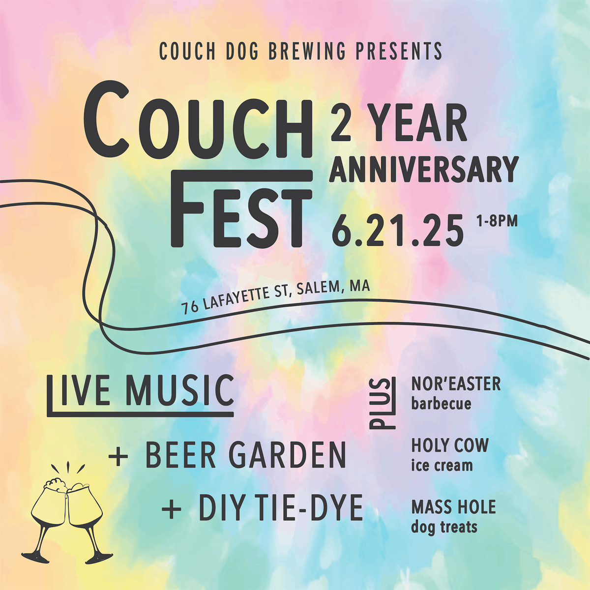 Couch Fest Anniversary Beer Garden in Downtown Salem, 21 June | Event in Salem | AllEvents