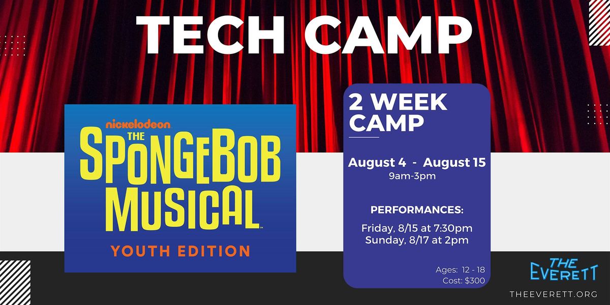 Tech Summer Camp - The SpongeBob Musical Youth Edition, 4 August | Event in Middletown | AllEvents